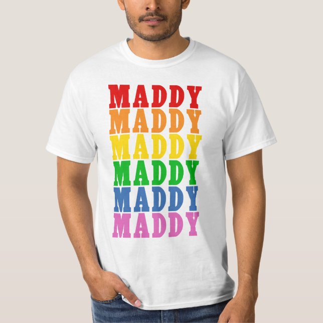 Rainbow Maddy T-Shirt (Front)