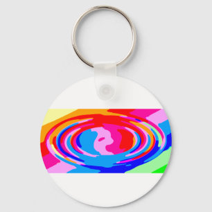 Rainbow magic key ring