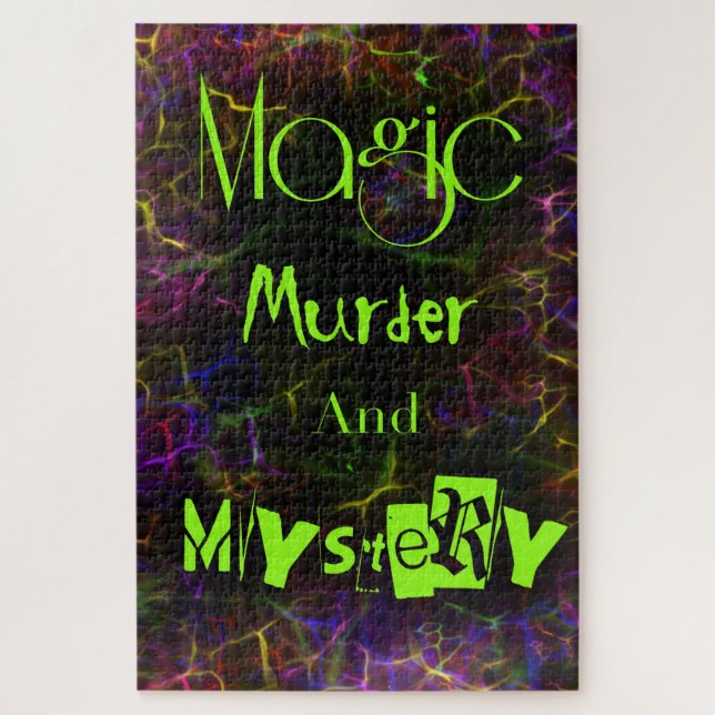 Rainbow Magic, Murder and Mystery Jigsaw Puzzle (Vertical)