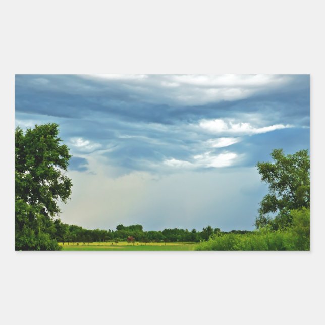Rainbow Makers Rectangular Sticker (Front)