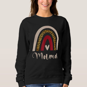 Rainbow Mama Leopard Boho Style Sweatshirt