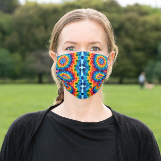 Rainbow Mandala Cloth Face Mask - Virus Prevention
