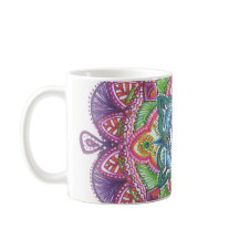 Rainbow Mandala Coffee Mug