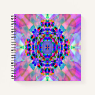 Rainbow Mandala.... Notebook