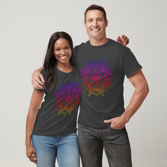 Rainbow Mandala shirt (Unisex)