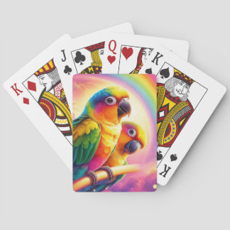 Rainbow Mango and Tango Playing Cards