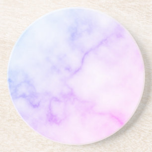 Rainbow Marble Pattern Coaster