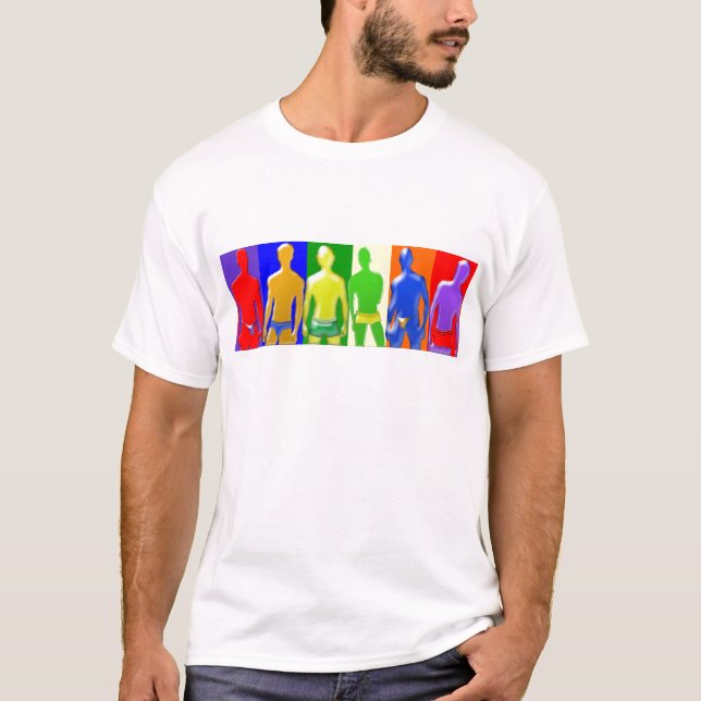 Rainbow Men T-Shirt (Front)