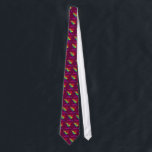Rainbow Menorah Tie<br><div class="desc">Bright rainbow menorah.</div>