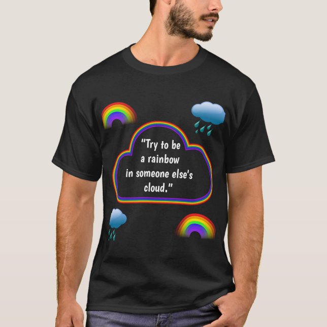 'Rainbow' Men's T-Shirt (Front)