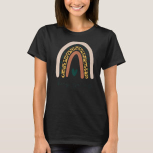 Rainbow Mental Health Semicolon Keep Going Boho Tr T-Shirt
