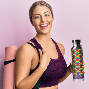 Rainbow Mermaid Scale Water Bottle