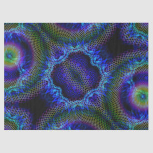 rainbow mesh tissue paper