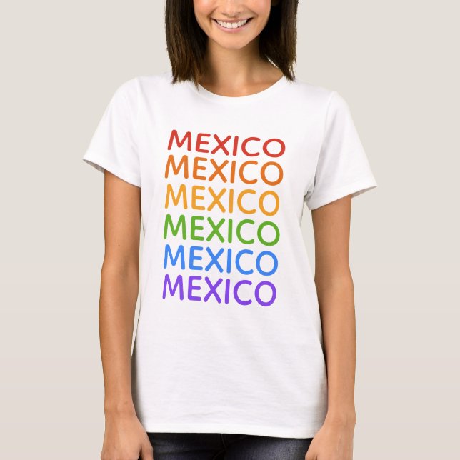Rainbow MEXICO shirts & jackets (Front)