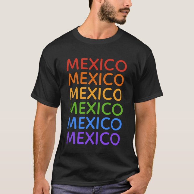 Rainbow MEXICO shirts & jackets (Front)