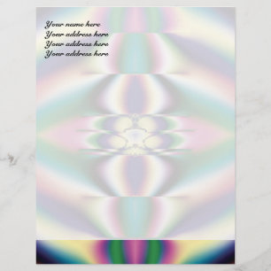Rainbow Mirrors Customized Letterhead