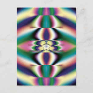 Rainbow Mirrors Postcard
