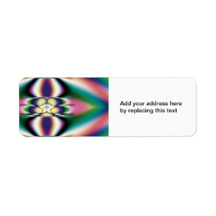 Rainbow Mirrors Return Address Label