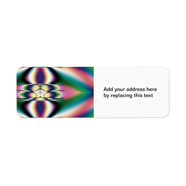 Rainbow Mirrors Return Address Label (Front)