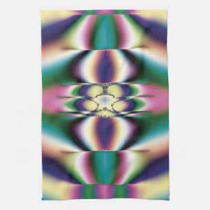 Rainbow Mirrors Tea Towel
