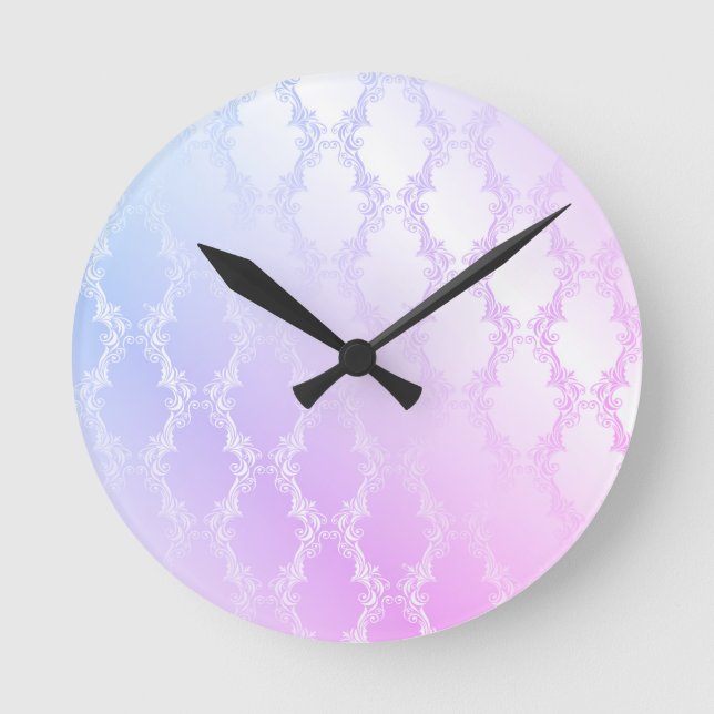 rainbow modern clock (Front)