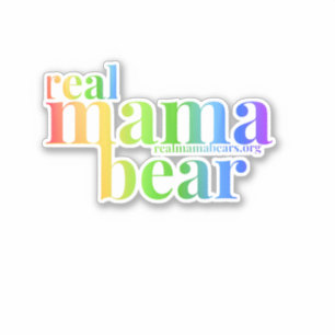 Rainbow mom sticker