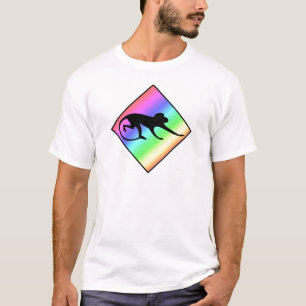 Rainbow Monkey Crossing T-Shirt
