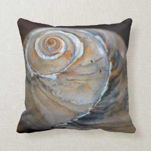 Rainbow Moonsnail Cushion