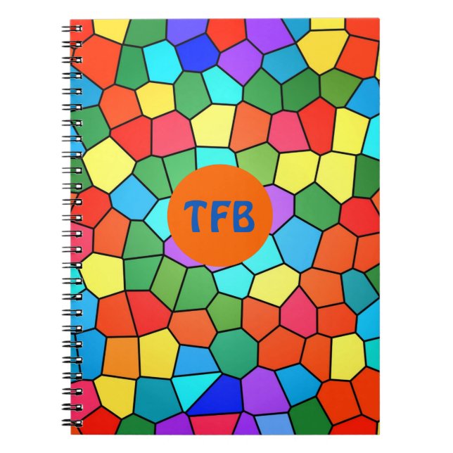 Rainbow Mosaics Notebook (Front)
