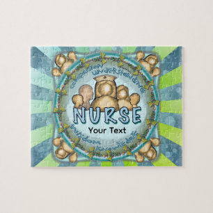 Rainbow motto nurse  jigsaw puzzle