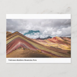 Rainbow Mountain Holiday Postcard
