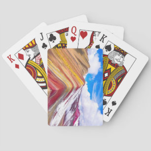 Rainbow Mountains, Peru Playing Cards
