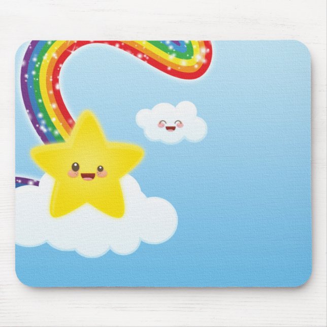 Rainbow Mouse Pad (Front)