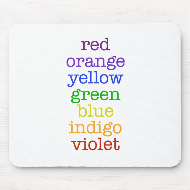 rainbow mousepad (Front)