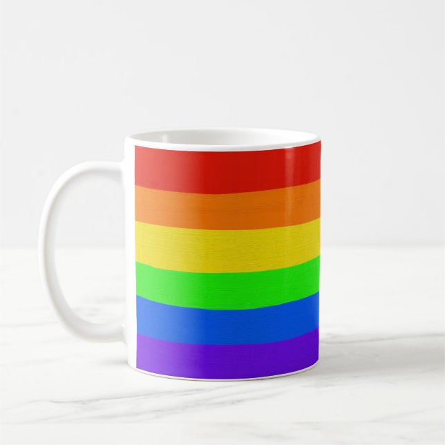 Rainbow mug (Left)