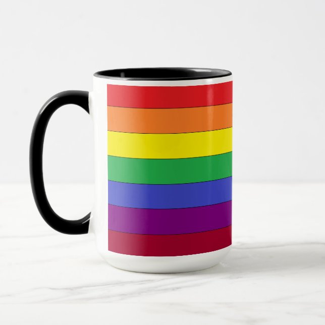 Rainbow Mug Coffee Cup (Left)