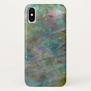 Rainbow Multi Coloured Crystal Rock Marble Case-Mate iPhone Case
