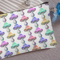 Rainbow Mushrooms Pattern Travel