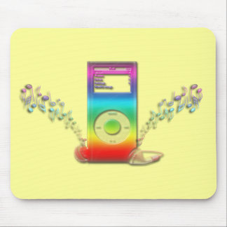 Rainbow Music Mouse Pad