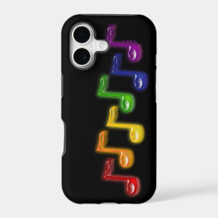 Rainbow Music Notes iPhone 5 Case