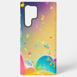 Rainbow Music Notes Pop Art Phone Case