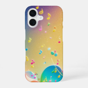Rainbow Music Notes Pop Art Phone Case