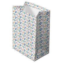 Rainbow Music Notes (White)