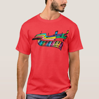 rainbow musical instrument vintage T-Shirt