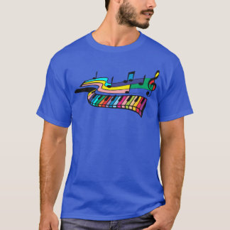 rainbow musical instrument vintage T-Shirt