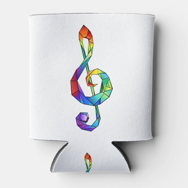 Rainbow Musical Key Can Cooler (Front)