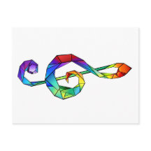 Rainbow Musical Key
