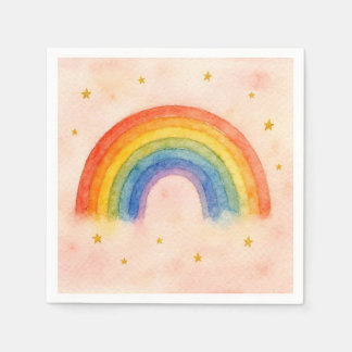 Rainbow Napkins. Napkin