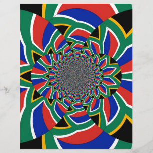 Rainbow Nation: Vibrant South Africa Art Print