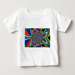 Rainbow Nation: Vibrant South Africa Art Print Baby T-Shirt